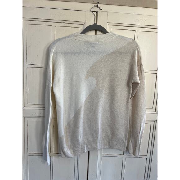 Vineyard Vines size XS cream & beige cashmere sweater - Picture 2 of 4